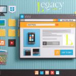 Website design concept created by Legacy Creative Studio – professional web development and branding services in Albania